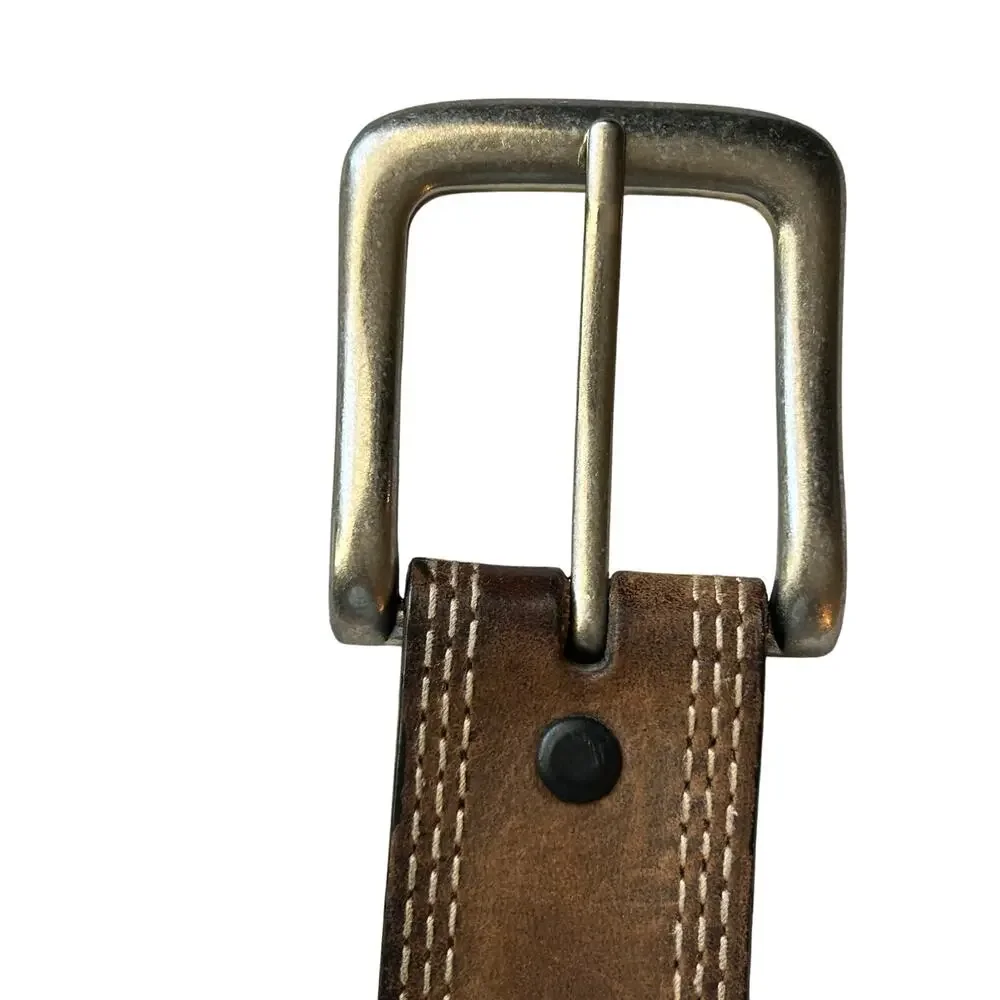 Cathartt Men’s brown leather belt durable workwear